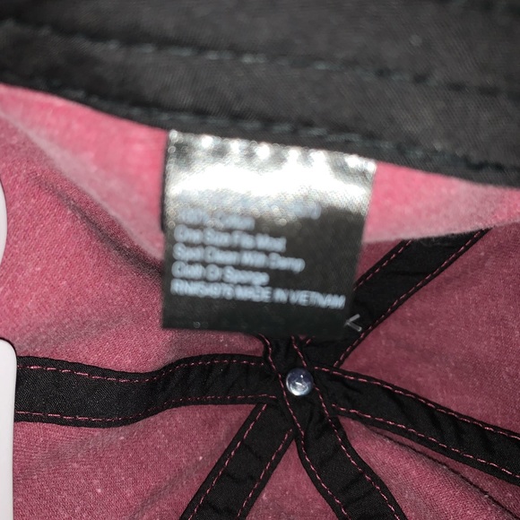 Rae Dunn “THANKFUL” LL Washed Burgundy Ball Hat - Picture 10 of 10